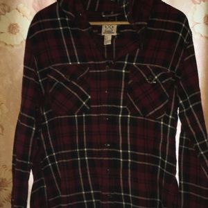 Juniors Plaid top